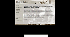 Desktop Screenshot of deldovacycles.com